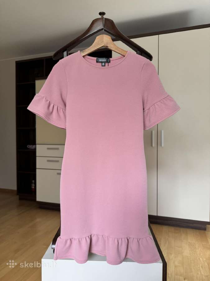 Missguided nauja rausva suknelė 36 dydis
