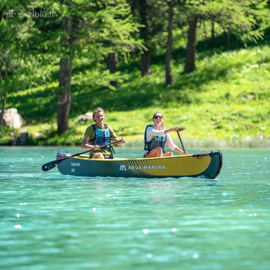3-vietis pripučiamas kajakas su irklu Aqua Marina - nuotraukos Nr. 8