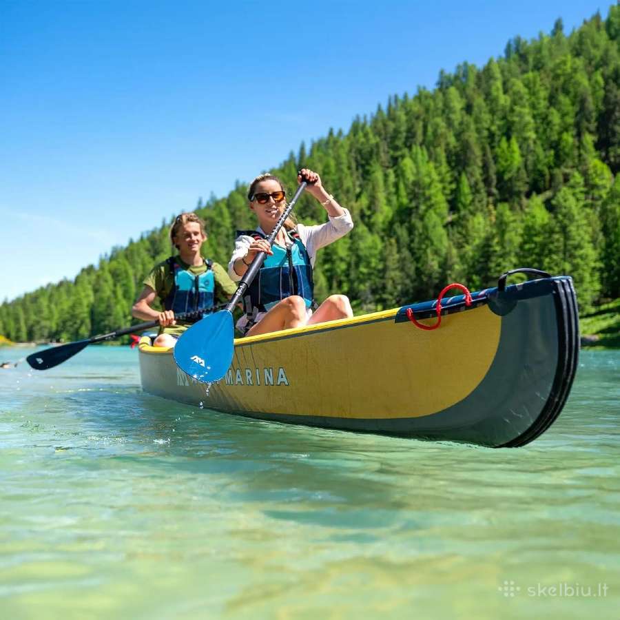 3-vietis pripučiamas kajakas su irklu Aqua Marina - nuotraukos Nr. 9