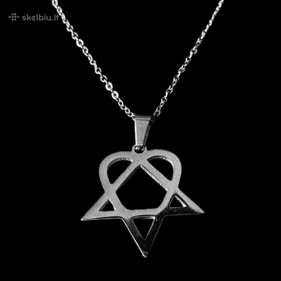 Him grupės Heartagram pakabukas