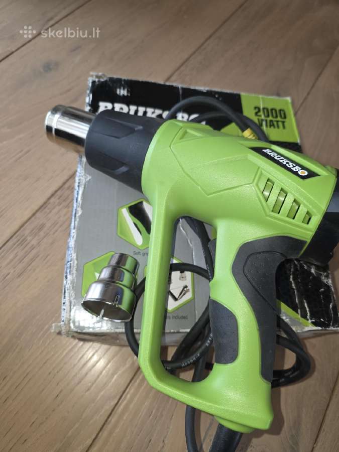 Beveik nauja karšto oro ora pūtė 10€