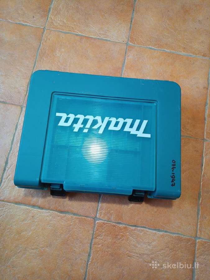 Makita įrankių dėžė - nuotraukos Nr. 5