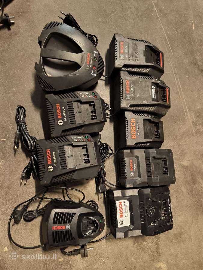 Bosch makita dewalt milwaukee pakrovejai - nuotraukos Nr. 2