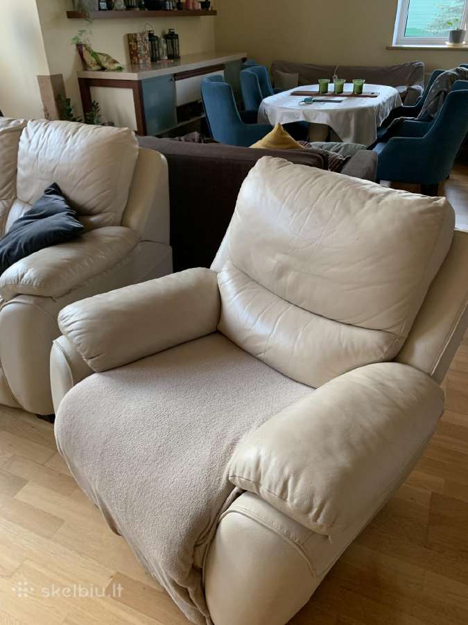 Magrė baldų sofa ir foteliai - nuotraukos Nr. 4