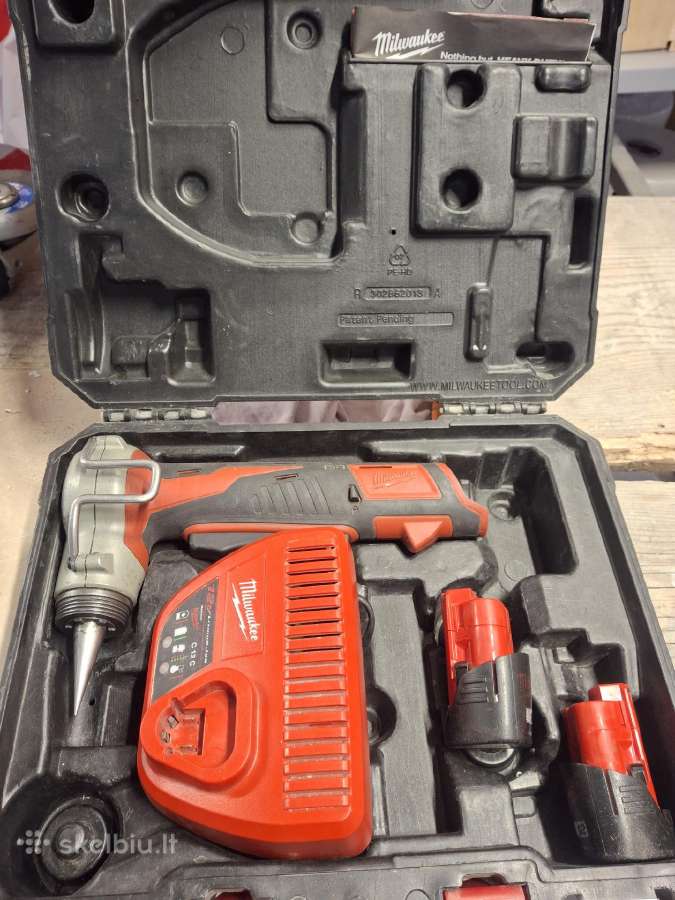 Milwaukee / Uponor C12 Pxp plėstuvas su dėže - nuotraukos Nr. 2
