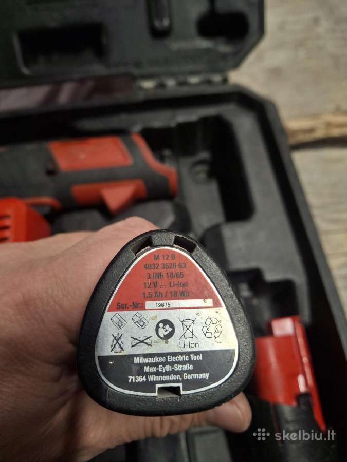 Milwaukee / Uponor C12 Pxp plėstuvas su dėže - nuotraukos Nr. 4
