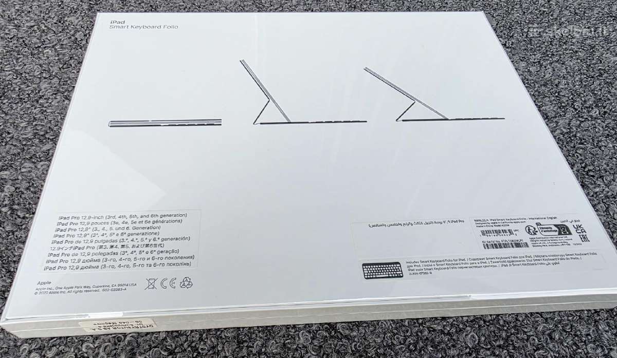 iPad Pro 12.9" (3, 4, 5, 6) Smark Keyboard Folio - nuotraukos Nr. 2