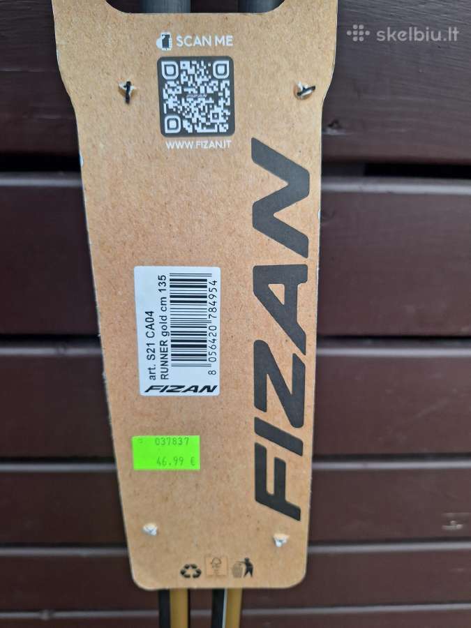 Fizan Runner 135 cm – bėgimo / ėjimo lazdos - nuotraukos Nr. 2