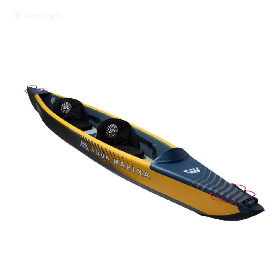 Dvivietis pripučiamas kajakas su irklu Aqua Marina - nuotraukos Nr. 3