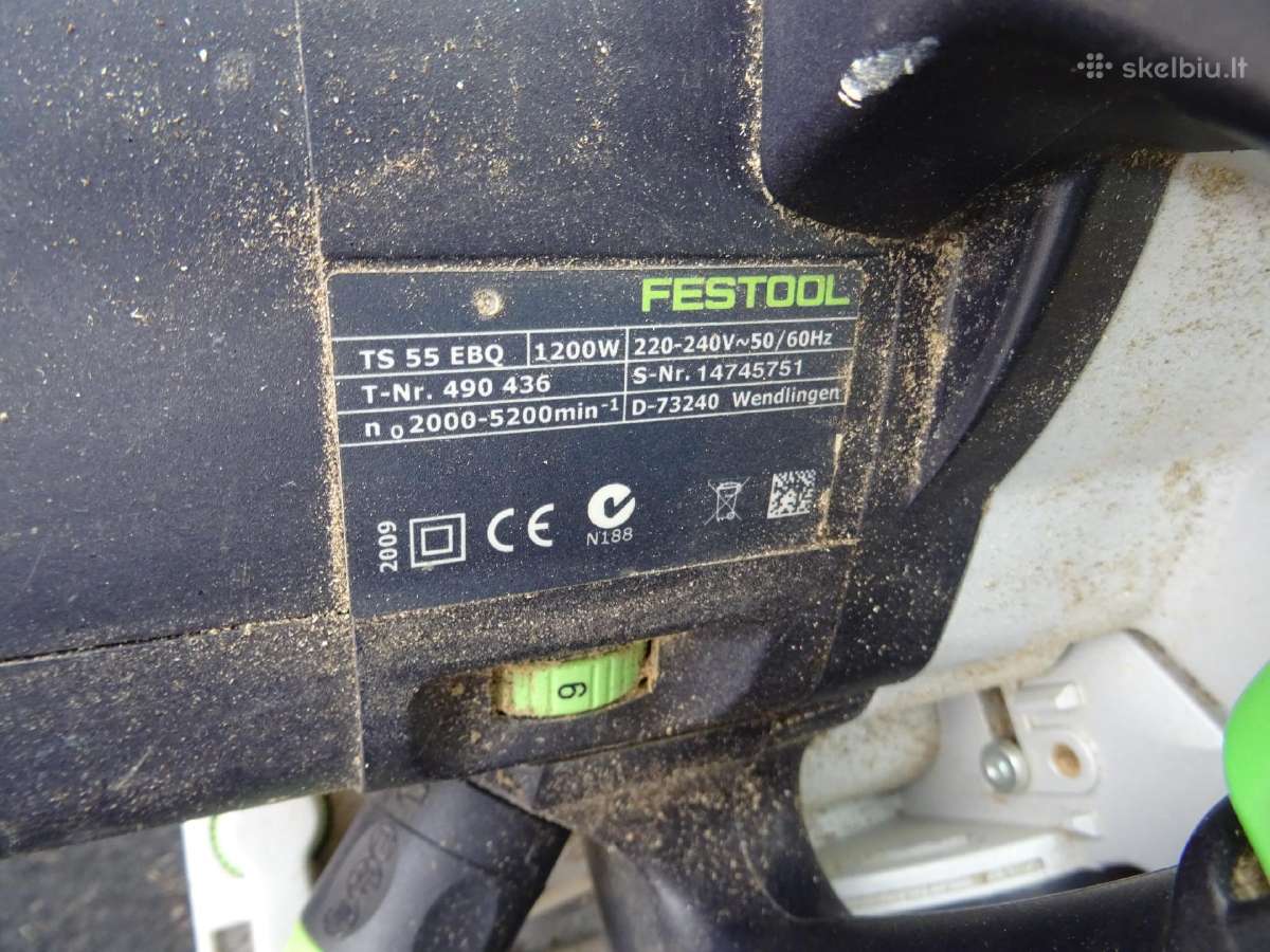 Elektrinis pjūklas Festool - nuotraukos Nr. 2