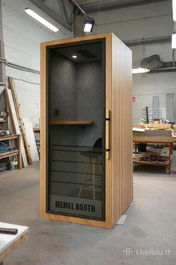 Akustine tylos budele Memel Booth by Workspacehub - nuotraukos Nr. 4