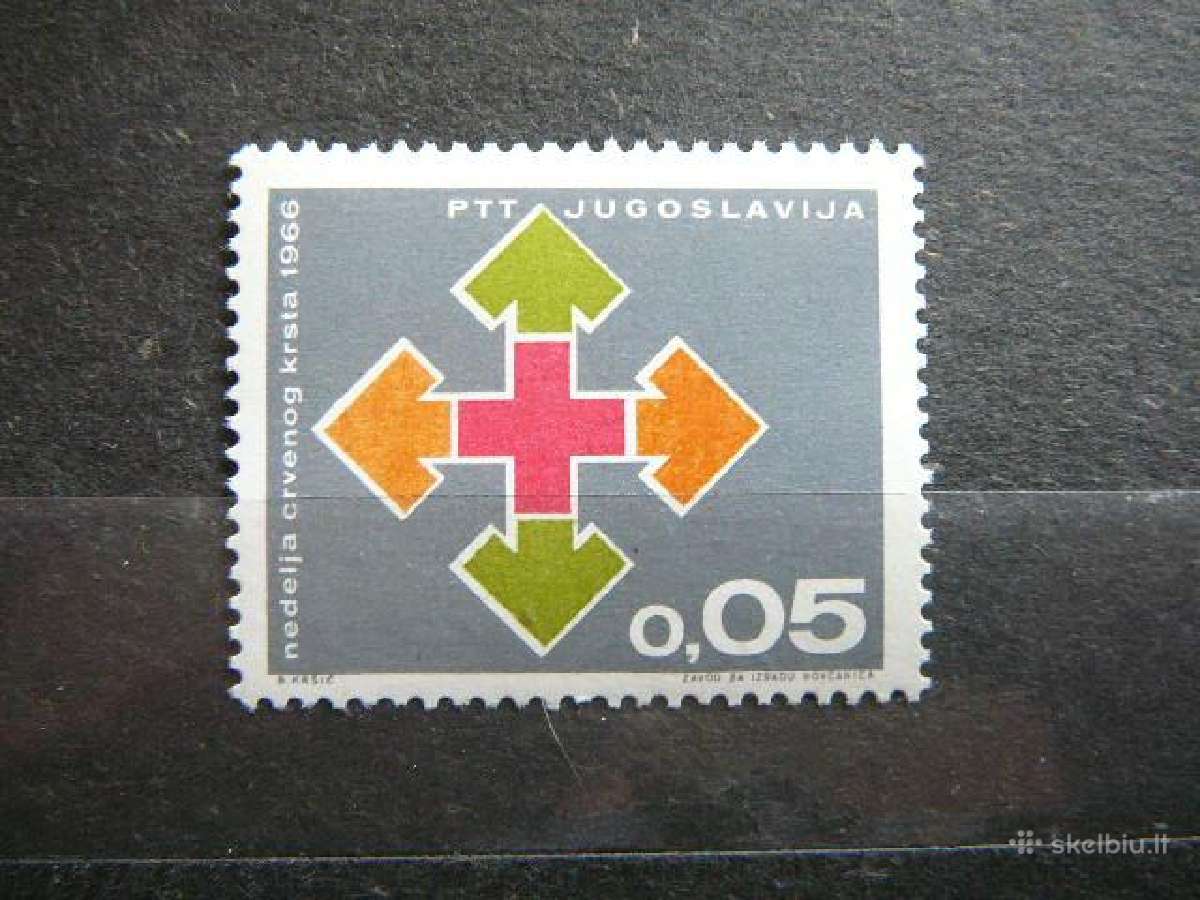 Raudonasis Kryzius Jugoslavija 1966 svarus rdk83
