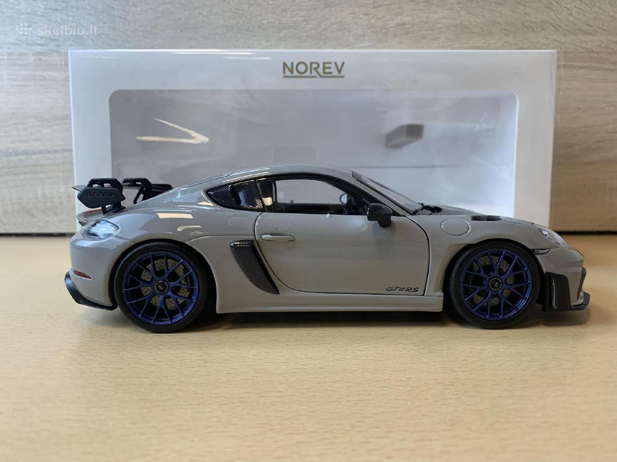 Porsche Cayman Gt4 RS Weissach Pack, 2023 - 1:18