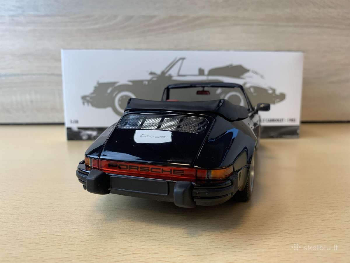 Porsche 911 Carrera 3.2 Cabriolet, 1983 - 1:18 - nuotraukos Nr. 3