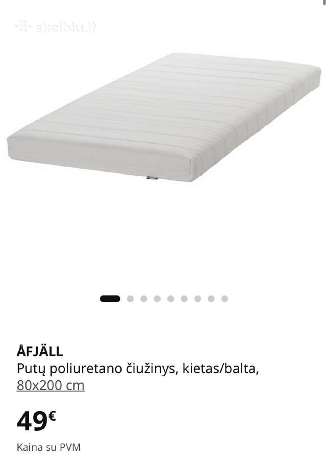 Ikea Afjall čiužinys 80x200cm