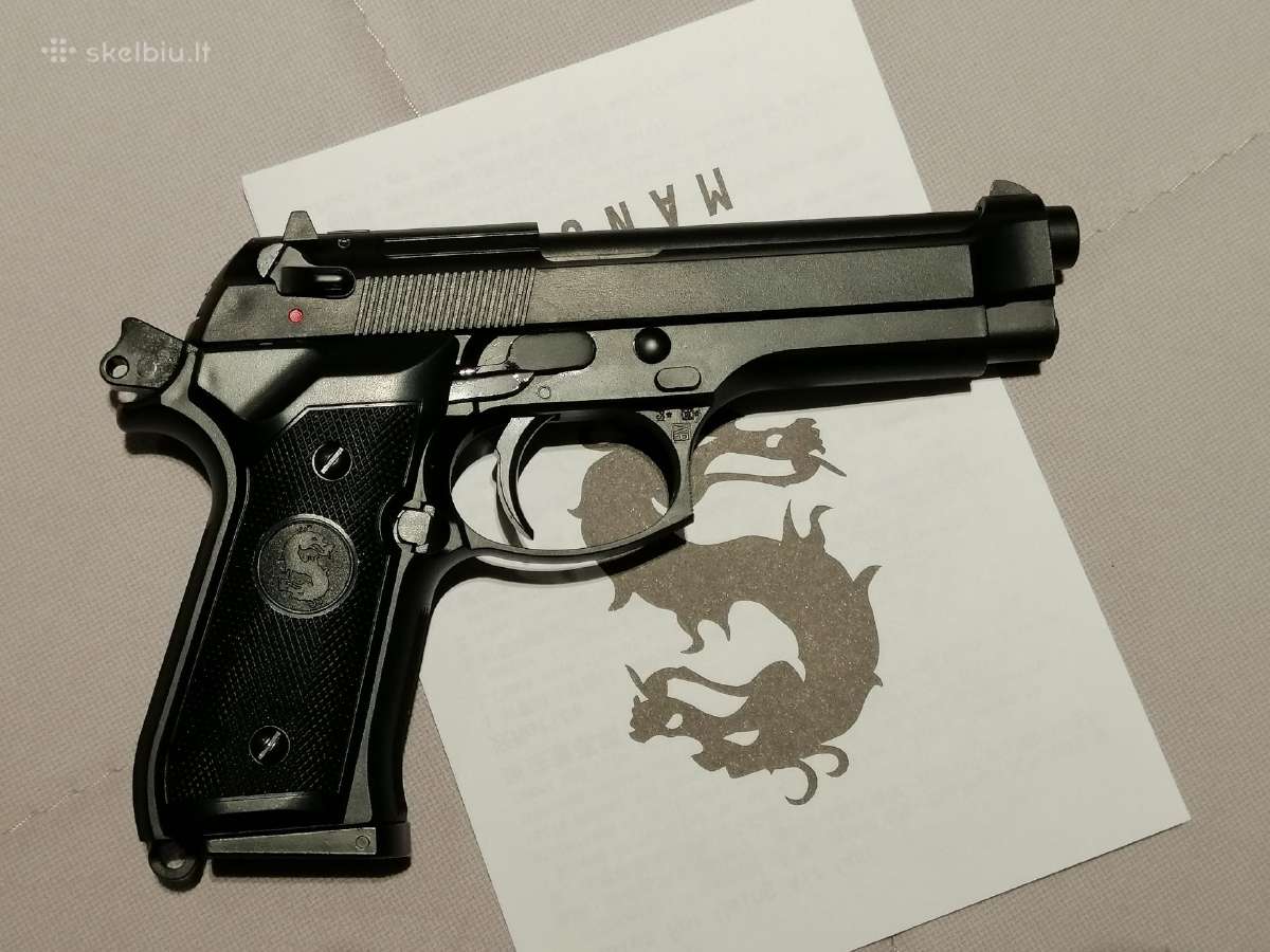 Beretta M9 Blowback 6mm - nuotraukos Nr. 3
