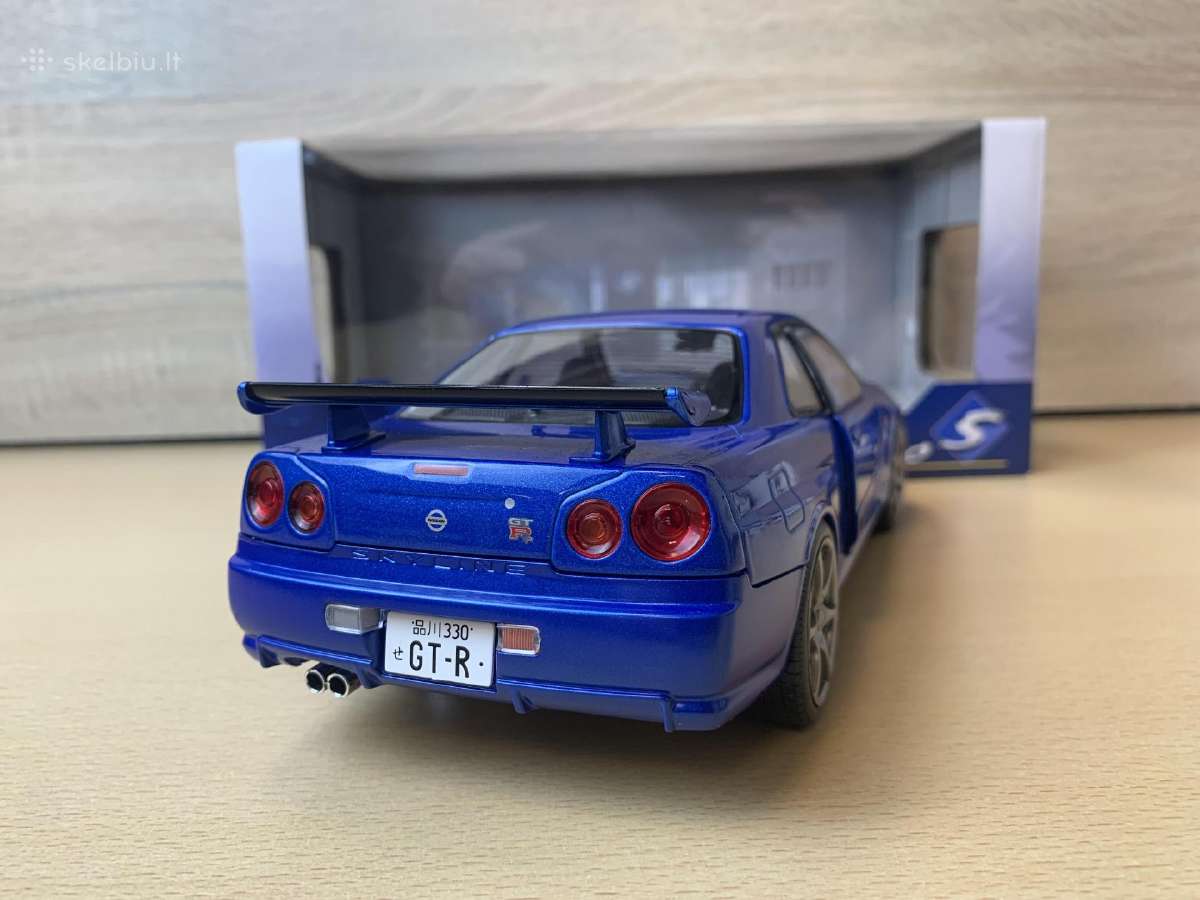 Nissan Skyline GT-r (R34), 1999 - 1:18 Solido - nuotraukos Nr. 3