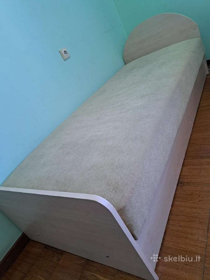 Mažai naudota viengulė lova - nuotraukos Nr. 2