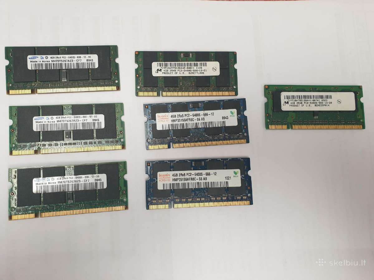 Laptopo Ddr2 4gb