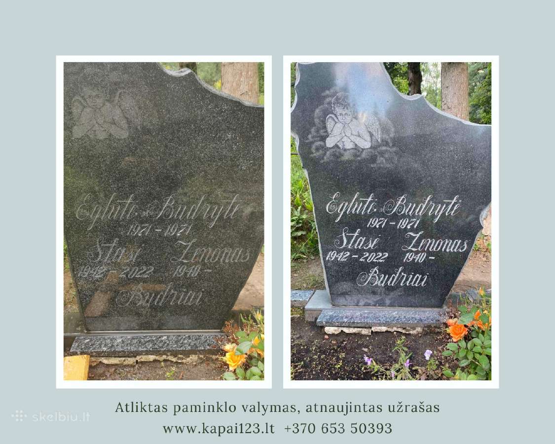 Raidžių kalimas / Kalu raides kapinėse - nuotraukos Nr. 6