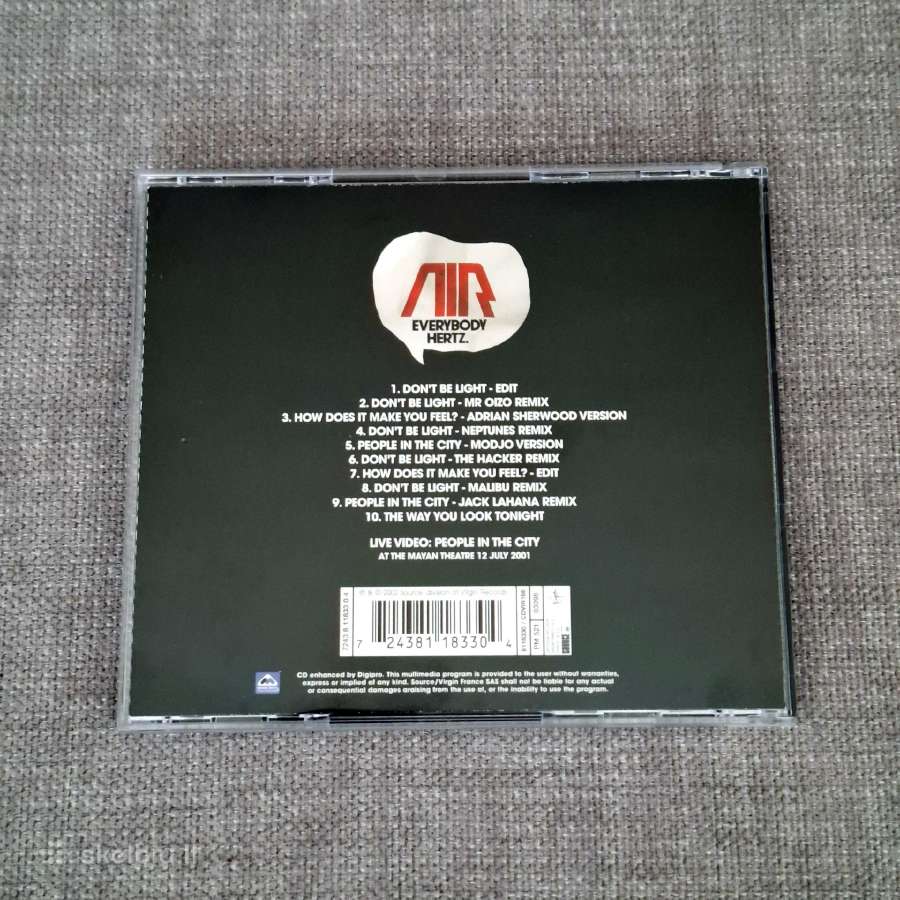 Air - Everybody Hertz (CD, Albumas) - nuotraukos Nr. 2