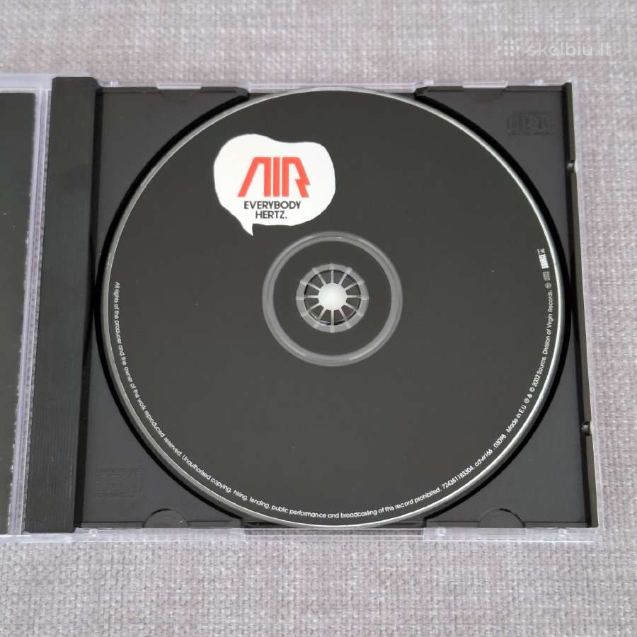 Air - Everybody Hertz (CD, Albumas) - nuotraukos Nr. 3