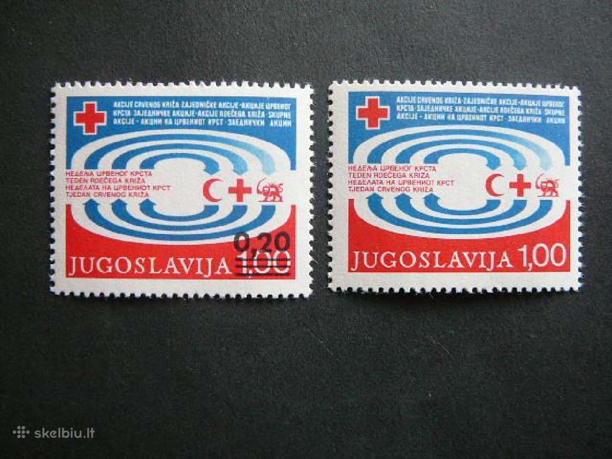 Raudonasis Kryzius Jugoslavija 1978 svarus rdk92