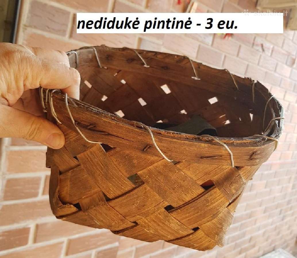 Antikvariniai Liaudiški medinukai ir baldai - nuotraukos Nr. 10