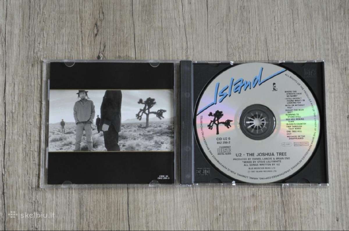 U2 The Joshua Tree CD - nuotraukos Nr. 2