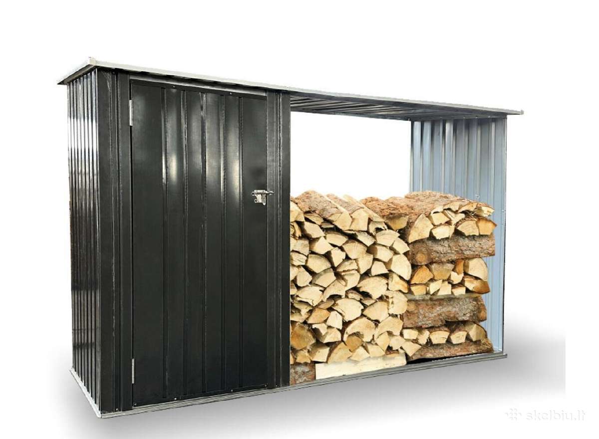 Metalinis sodo sandėliukas - namelis, 249x103x160 - nuotraukos Nr. 2