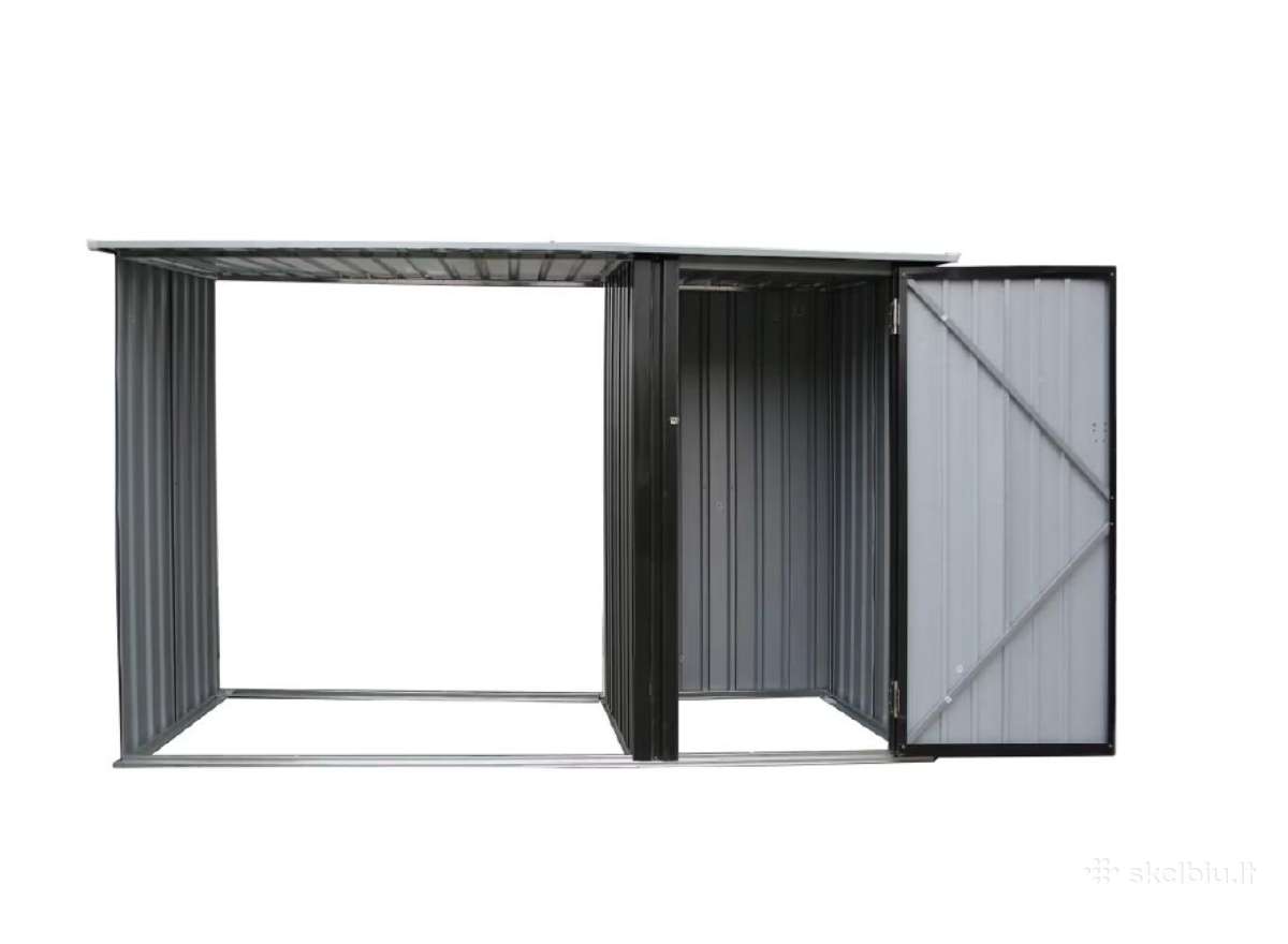 Metalinis sodo sandėliukas - namelis, 249x103x160 - nuotraukos Nr. 4