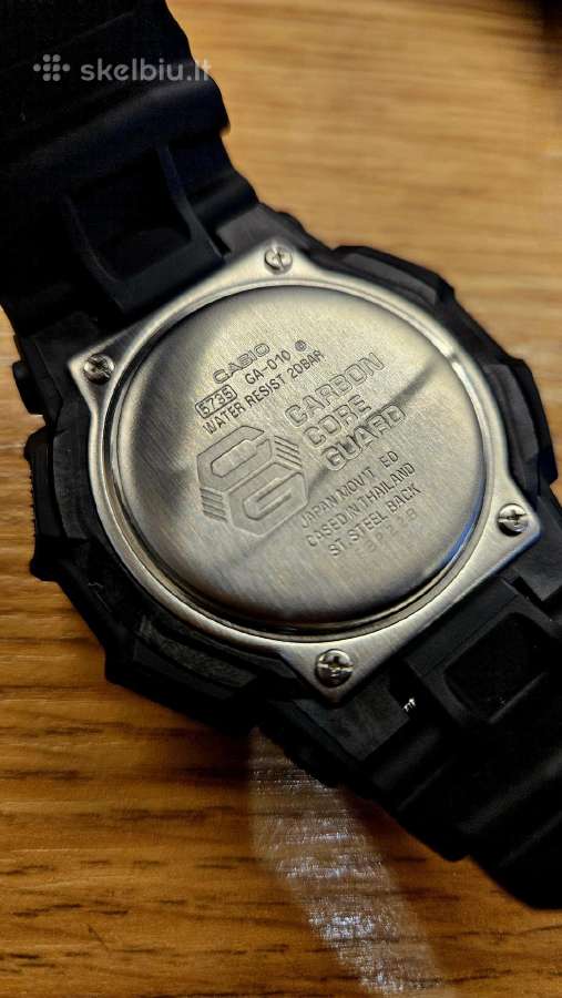 Naujas Casio G-shock Ga-010-1a1er - nuotraukos Nr. 4