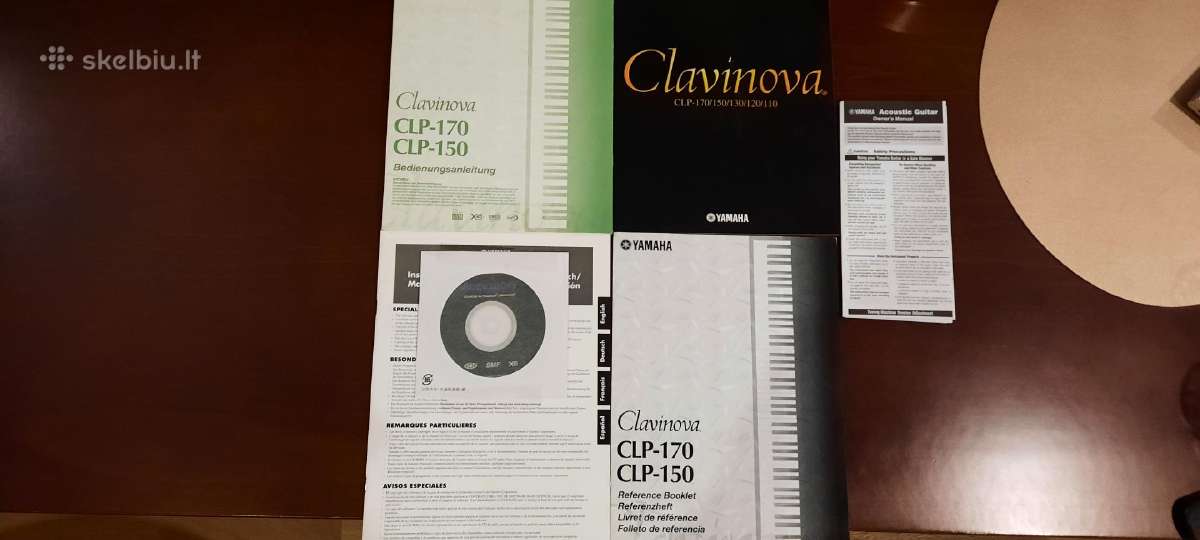 Yamaha Clavinova Clp 150 C - nuotraukos Nr. 5