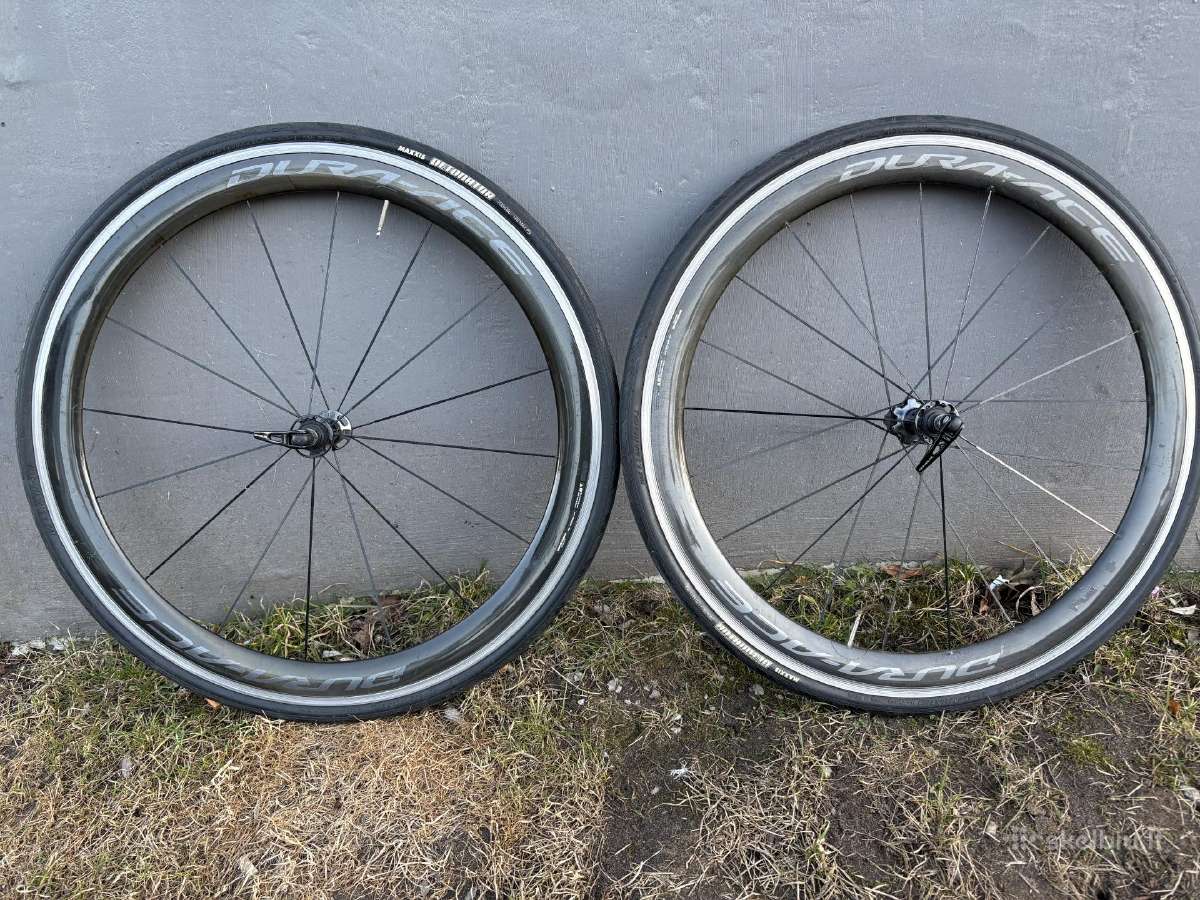 Dura Ace carboniniai ratai rim brake - nuotraukos Nr. 6