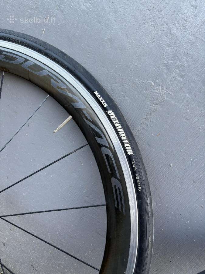Dura Ace carboniniai ratai rim brake