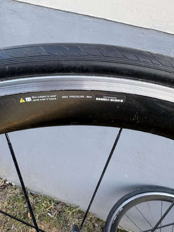 Dura Ace carboniniai ratai rim brake - nuotraukos Nr. 11