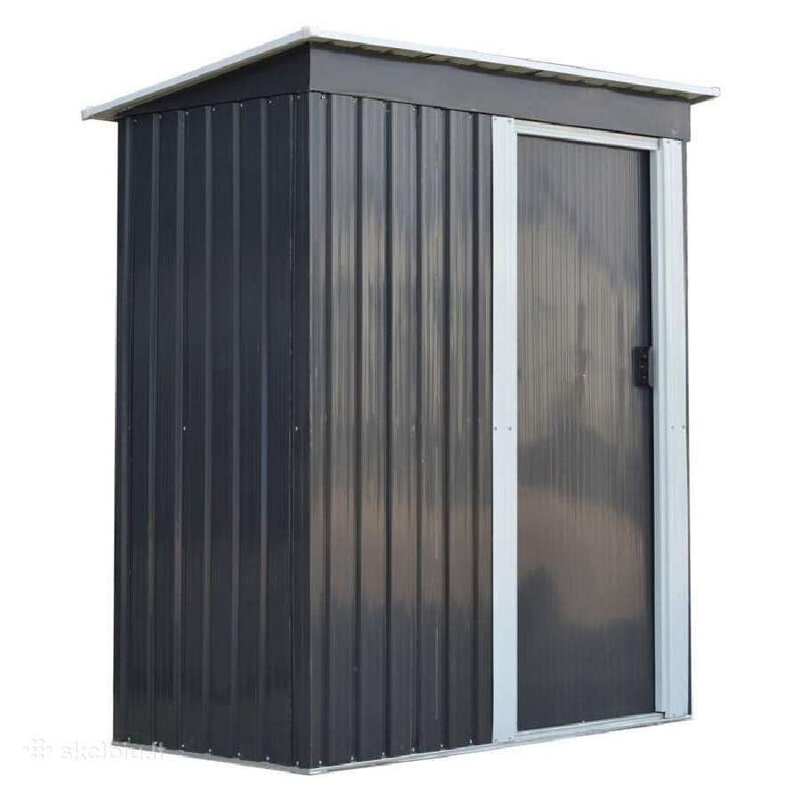 Metalinis sodo sandėliukas - namelis, 86x162x181 c - nuotraukos Nr. 3