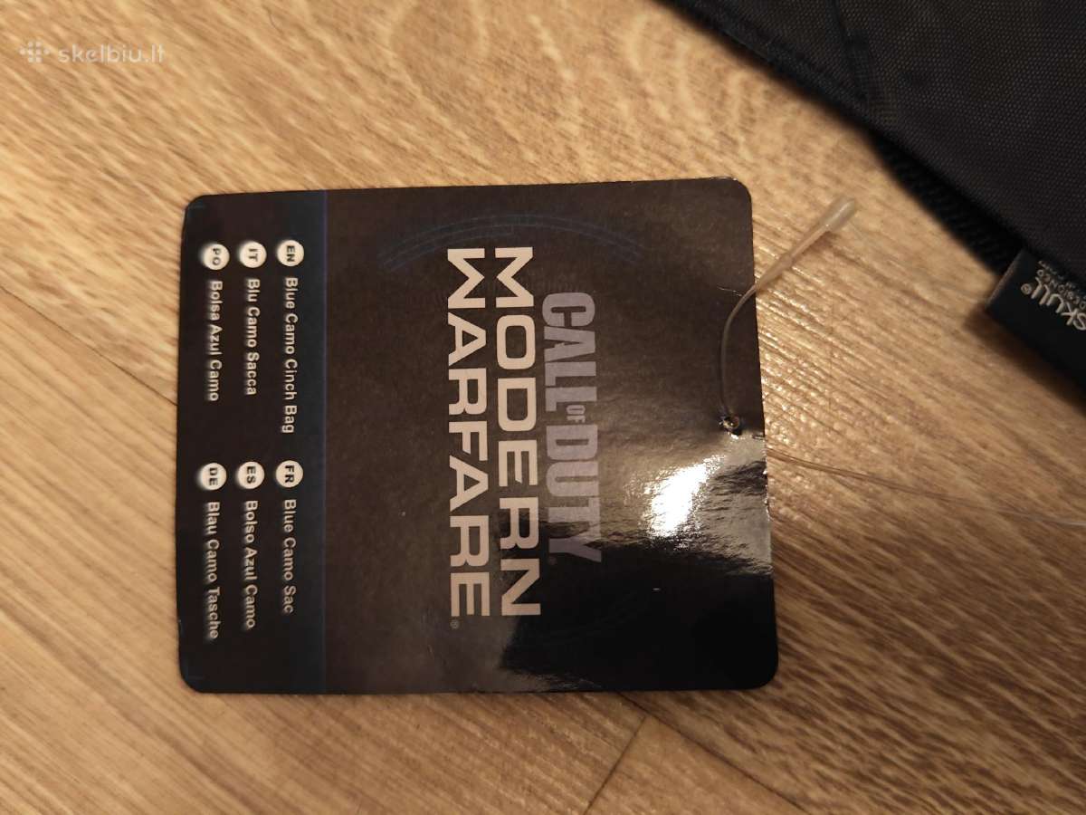 Call of Duty Modern Warfare sportiniai krepšiai - nuotraukos Nr. 4