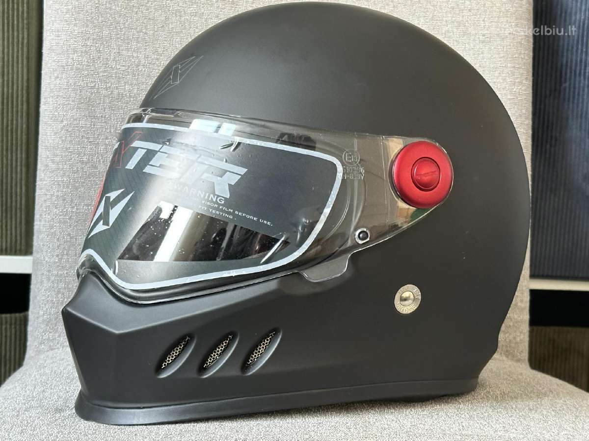Motociklo šalmas Dexter Comando dydis S – 89€