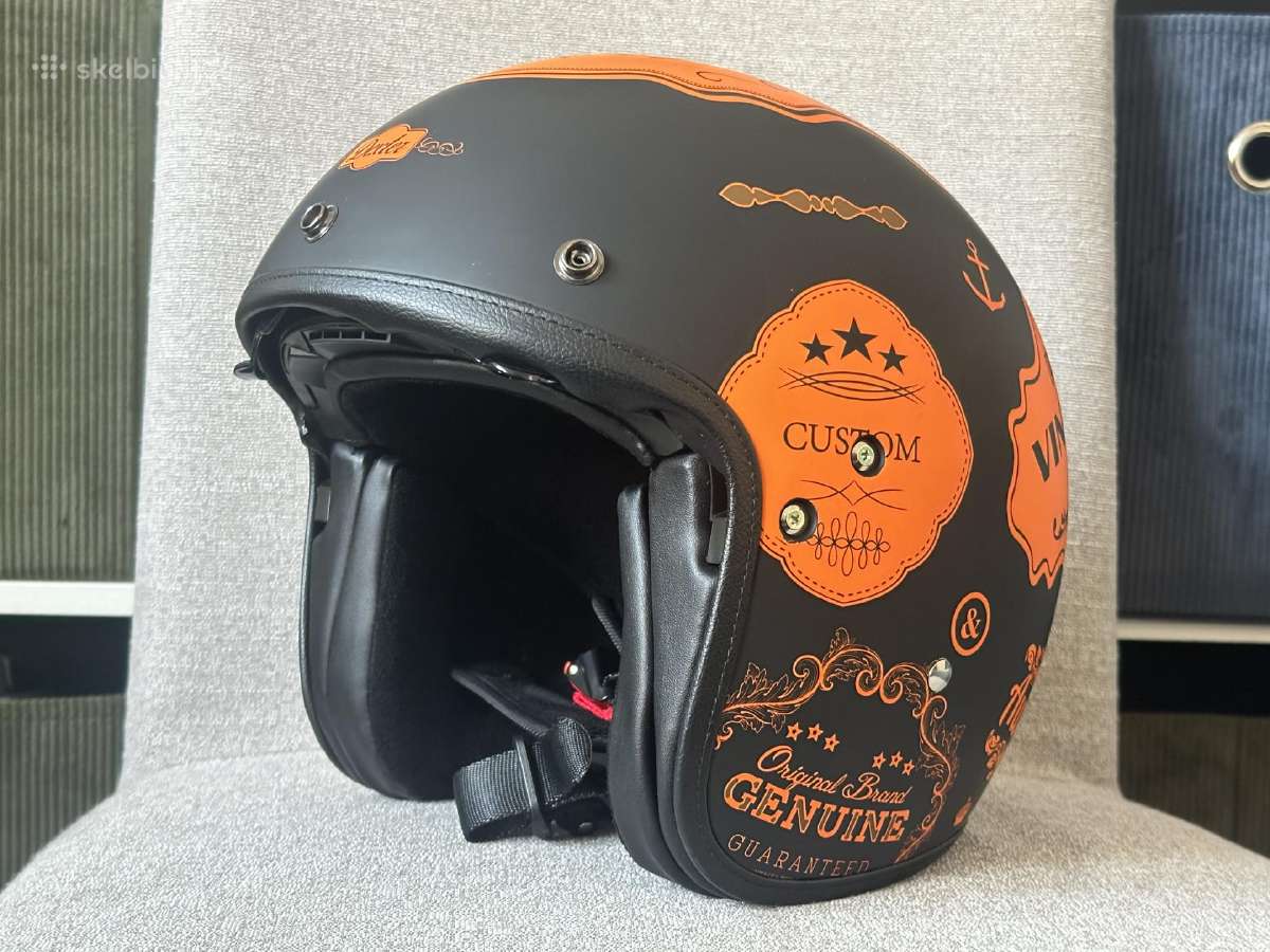 Motociklo šalmas Dexter Spirit M ir L – 45€ - nuotraukos Nr. 2
