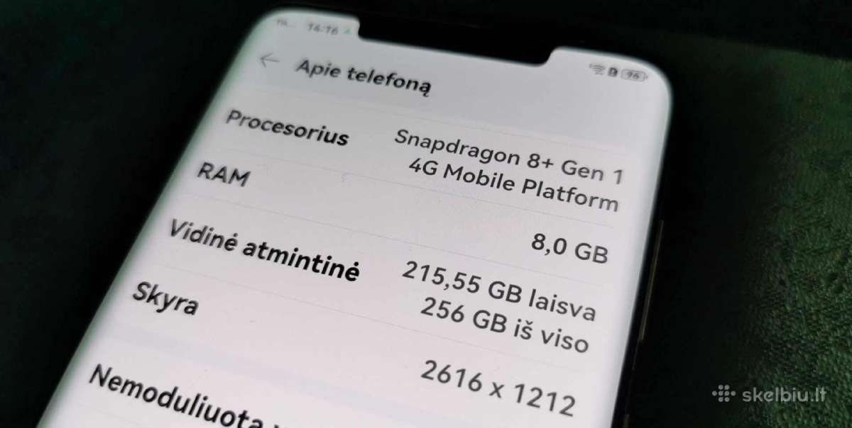 Huawei Mate 50 Pro 256gb (su google play) - nuotraukos Nr. 8