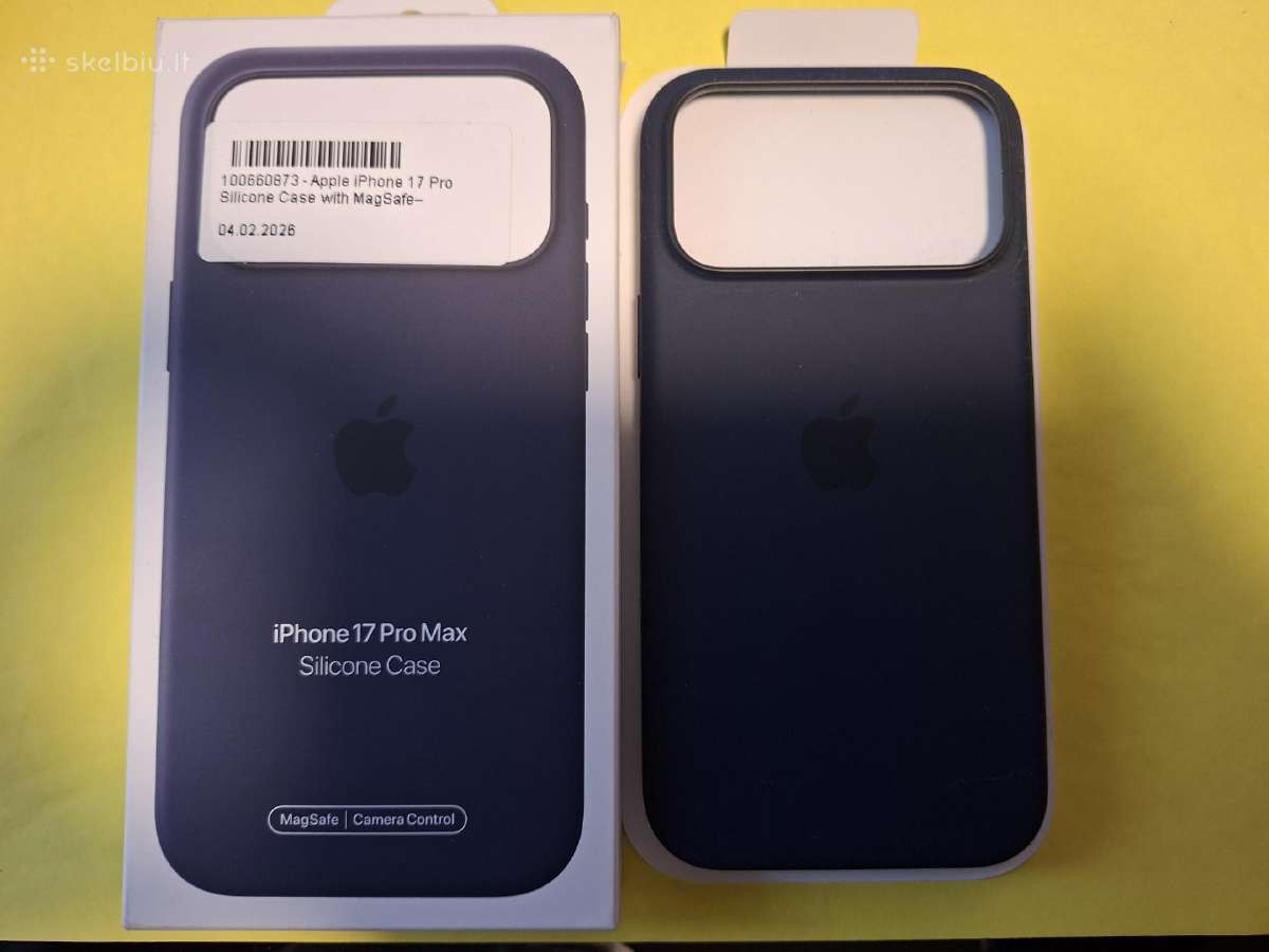 Apple iPhone 17 Pro Max dėklas. Originalas.