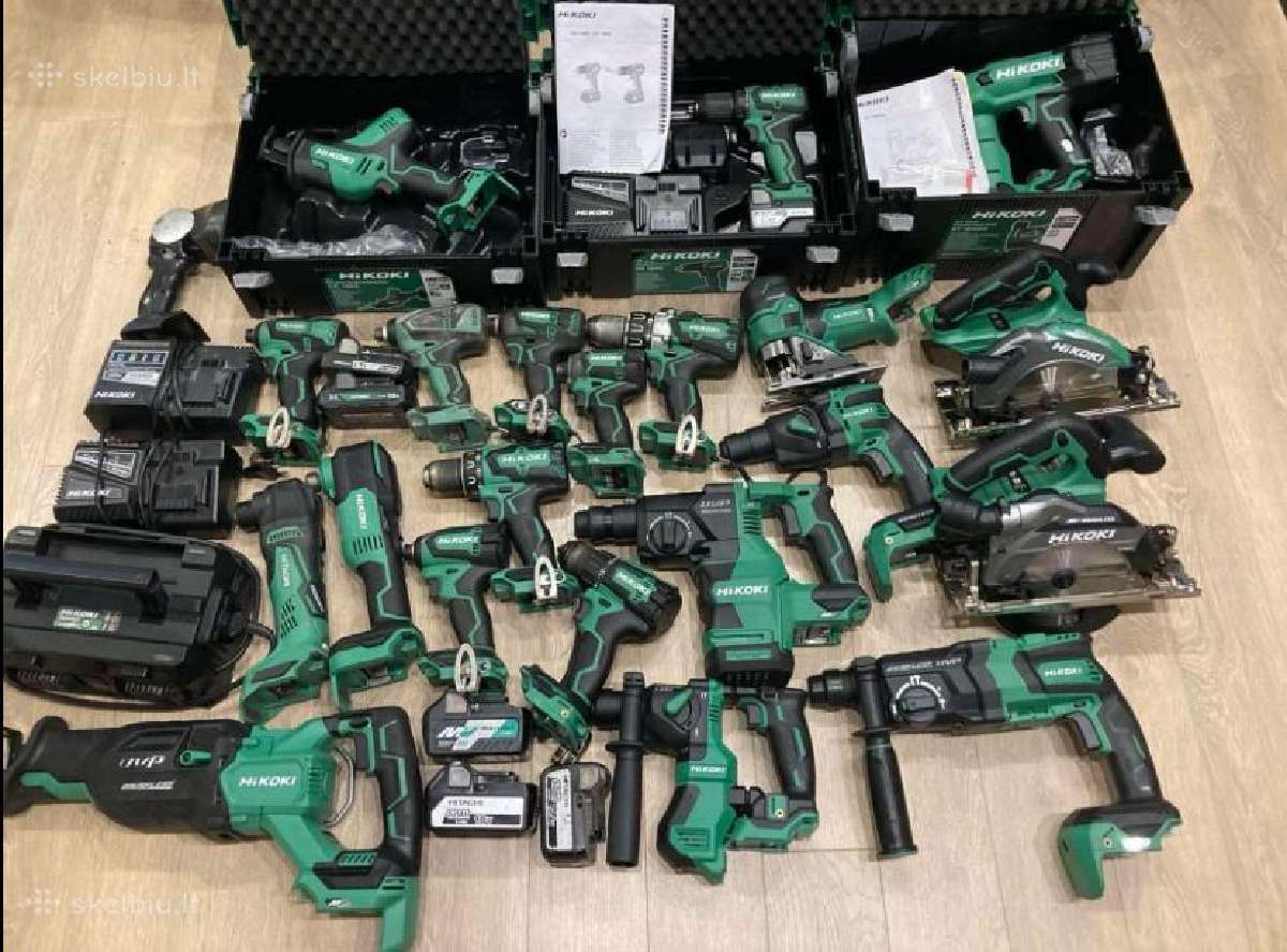 Hikoki,hitachi Įrankiai