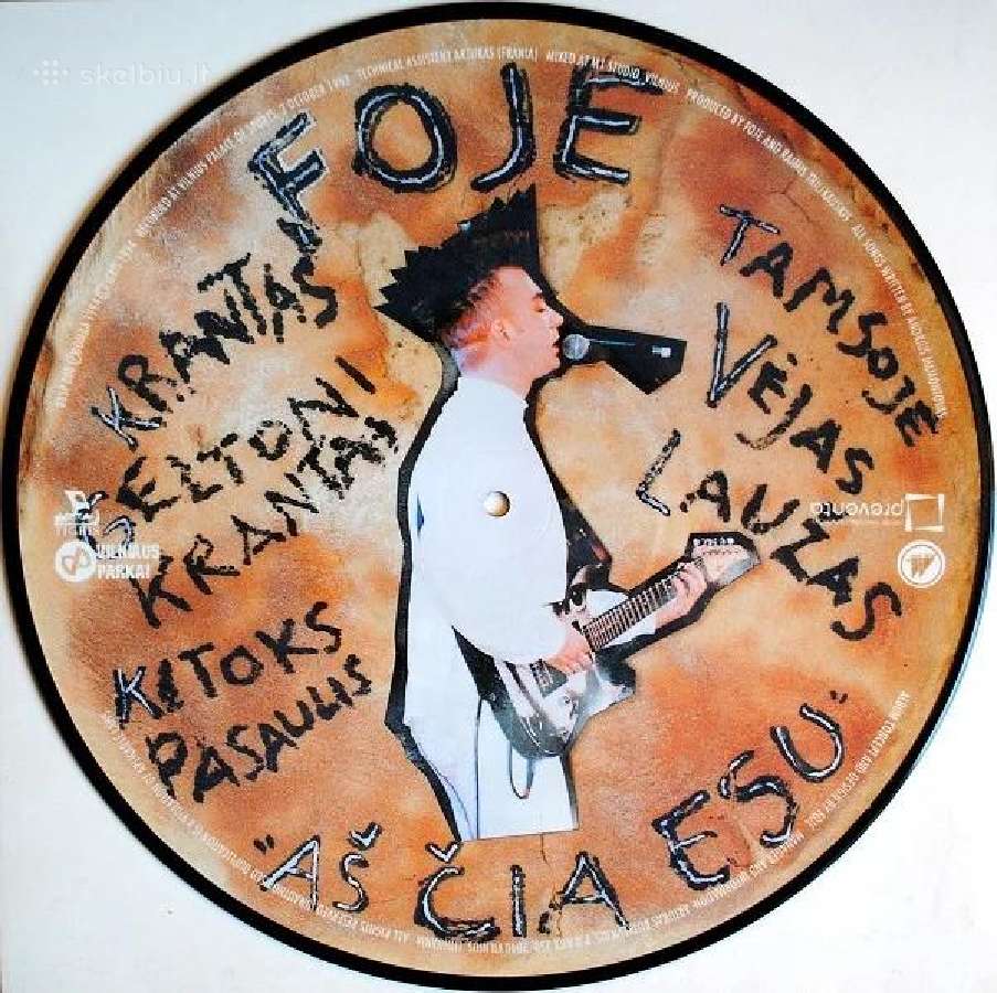 Perku Foje Aš čia esu vinilą (Pica)