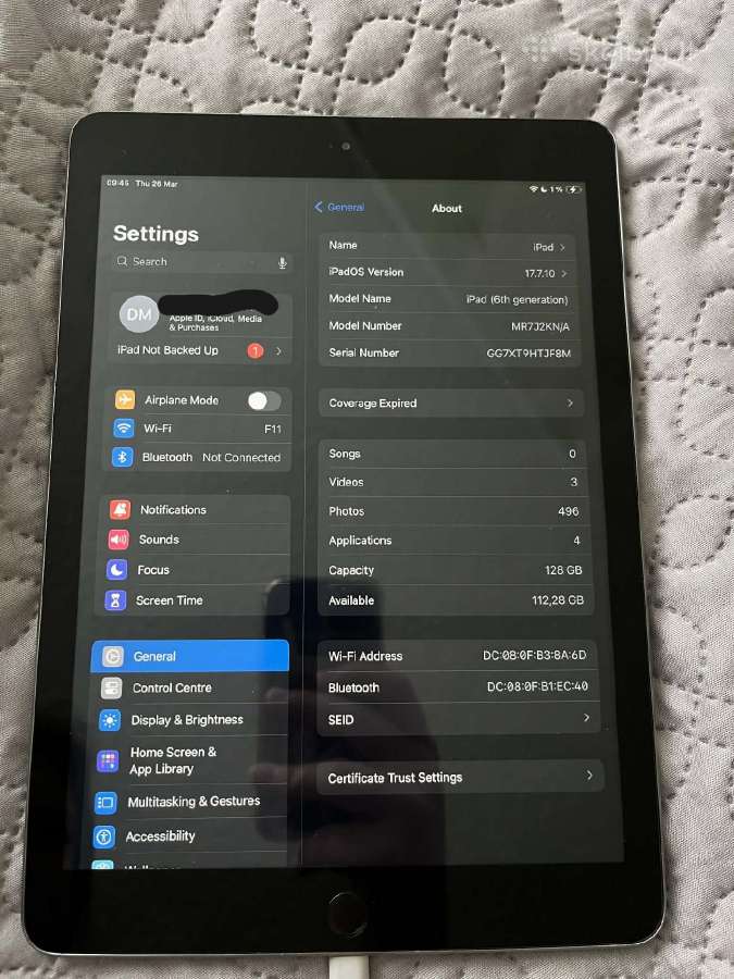 iPad 2018 (6th generation)