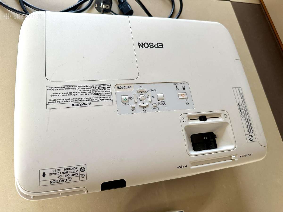 Epson Eb-1940w projektorius - nuotraukos Nr. 3