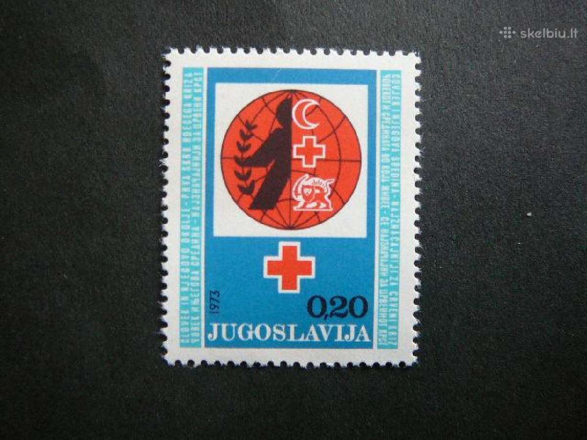 Raudonasis Kryzius Jugoslavija 1973 svarus rdk88