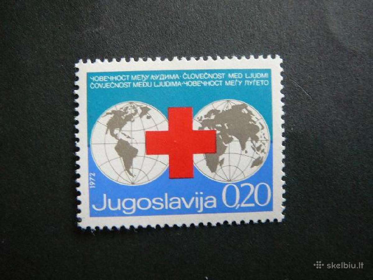 Raudonasis Kryzius Jugoslavija 1972 svarus rdk87