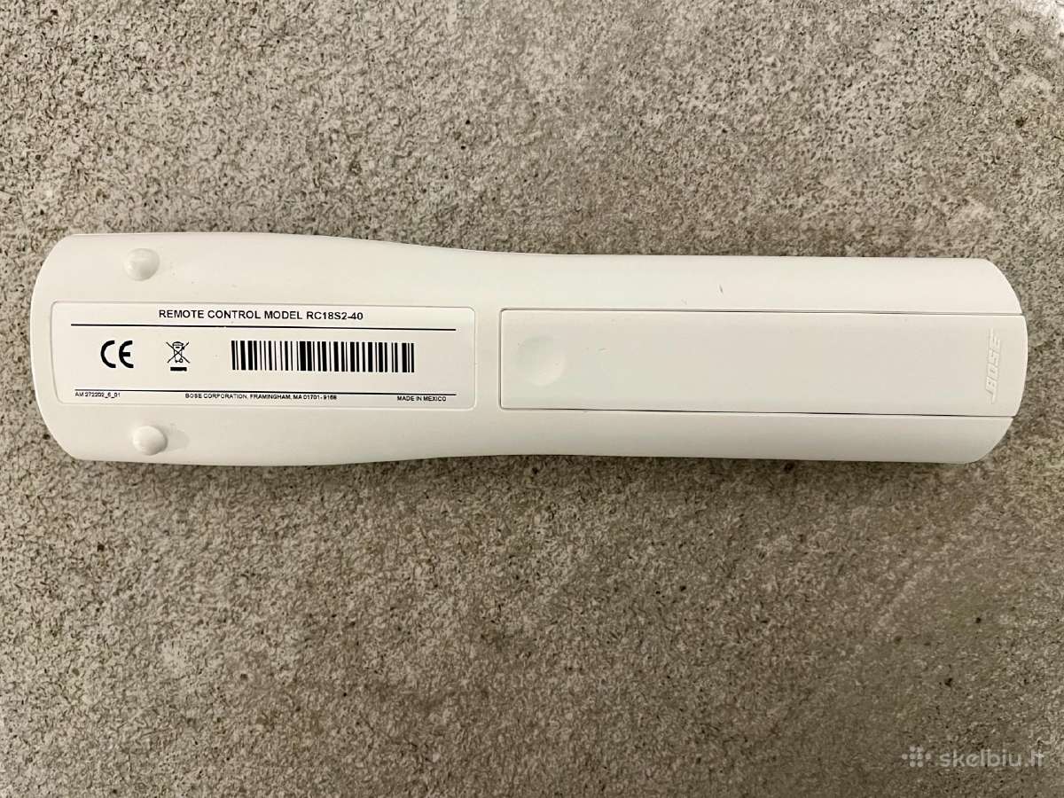 Bose Rc18s2-40 nuotolinis valdymo pultas - nuotraukos Nr. 4