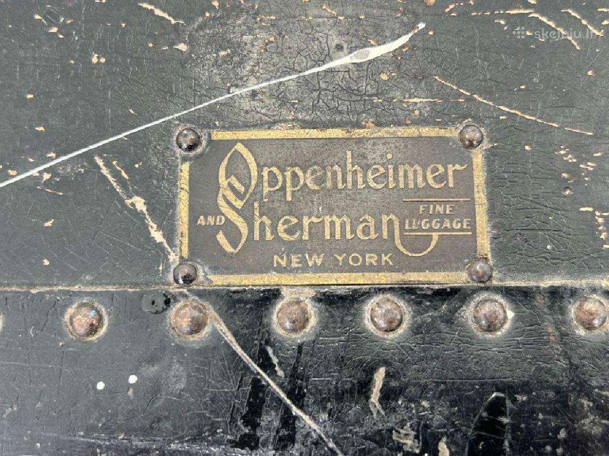 Oppenheimer and Sherman lagaminas - skrynia - nuotraukos Nr. 11